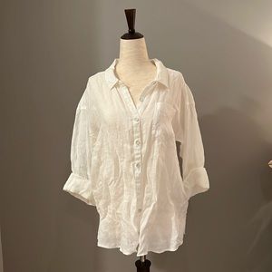 Splendid white button down